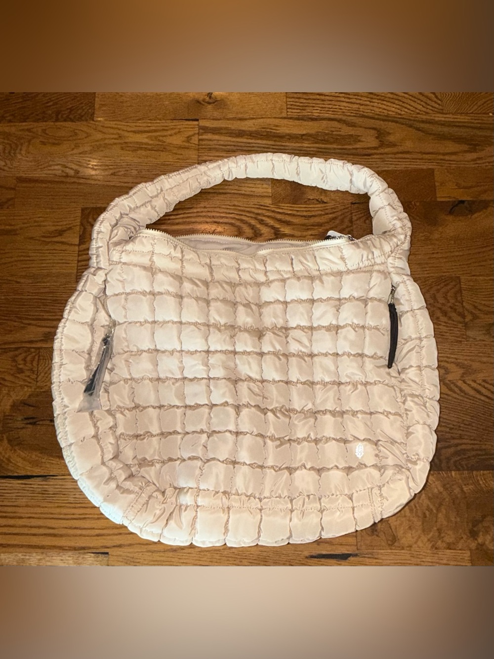 NWT. Free People Movement Quilted Carryall Bag. Off White. - Picture 2 of 9